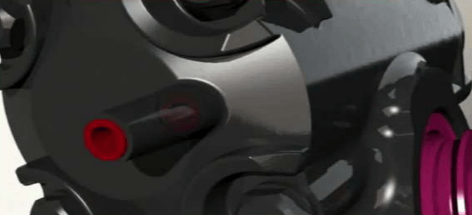 Relief plunger adjustment screw